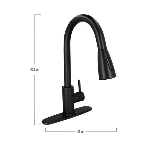 MONOMANDO ECOLÓGICO CON NARIZ RETRÁCTIL Y GIRATORIA 3600 PARA