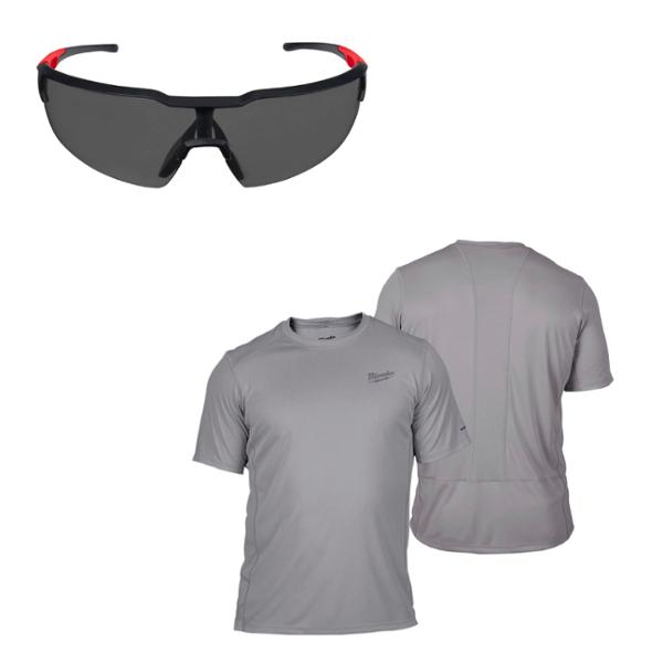 WORSKIN PLAYERA DE PERFORMANCE CON LENTES ANTI RAY