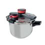 OLLA PRESIÓN ACERO 8L MAS VAPORERA-TAPA