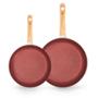 SET SARTEN ALUMINIO 24 +28 CM RUBY CAPAS PPG XYLAN