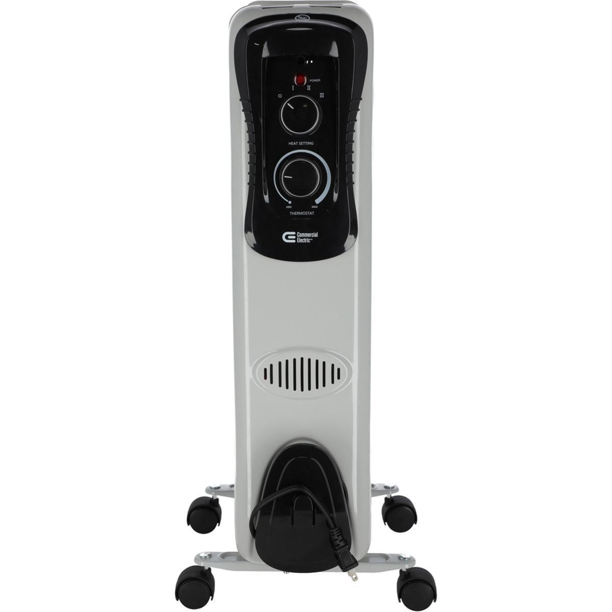 Calefactor ny1507-17la eléctrico 1500 watts negro