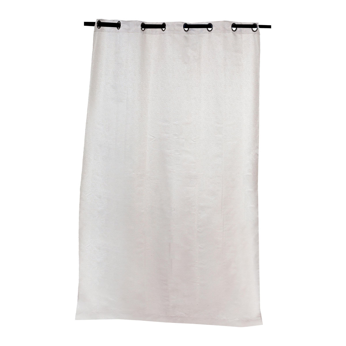 Cortina decorativa poliéster miel ivory 210 x 135 cm