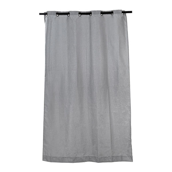 CORTINA DECORATIVA POLIÉSTER ACERO/IVORY 210 X 135 CM