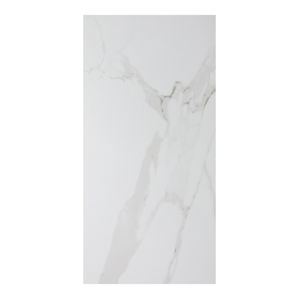 PISO CERÁMICO CIARA 50 X 100 CM BLANCO TIPO MÁRMOL CAJA CON 1.5 M2