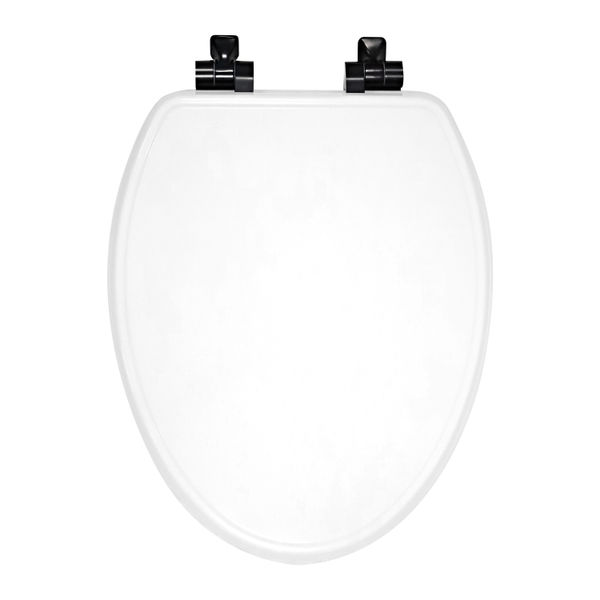 ASIENTO WESTON MADERA CON BISAGRAS NEGRAS