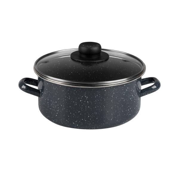CACEROLA 20 CM CON TAPA DE VIDRIO EKCO ANKARA