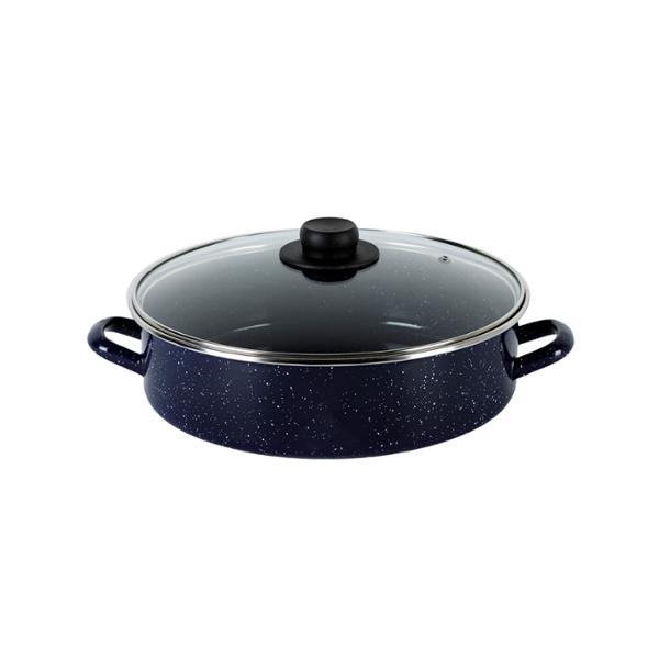 ARROCERA DE 28CM EKCO AZUL MARINO ACERO ESMALTADO