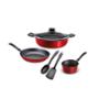 BATERÍA DE COCINA EKCO DE 6 PZAS CON ANTIADHERENTE