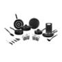 BATERÍA DE COCINA EKCO NEGRO 32PZ DE ALUMINIO