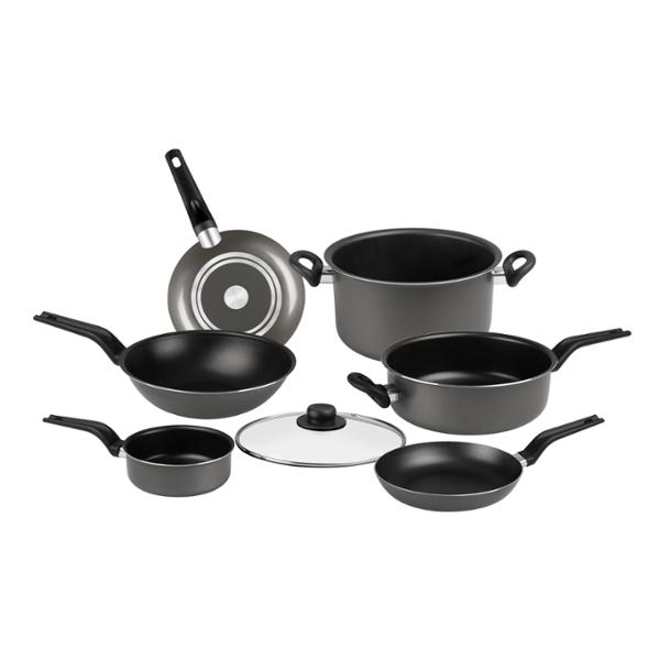 BATERÍA DE COCINA CON 7PZAS EKCO EVOLUTION NOVO