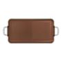 PLANCHA DE DOBLE QUEMADOR EKCO CON ANTIADHERENTE
