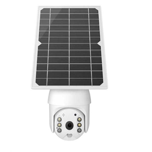 CÁMARA DE SEGURIDAD 4G 2 MPX ROBOTIZADA CON PANEL SOLAR