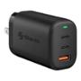 CARGADOR GAN USB QUICK CHARGE Y USB C POWER DELIVERY 65 W