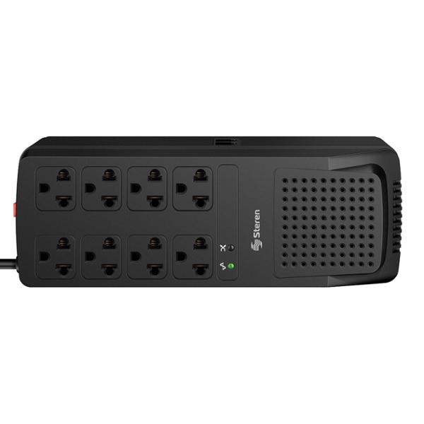 REGULADOR DE VOLTAJE 1,000 W CON 8 CONTACTOS