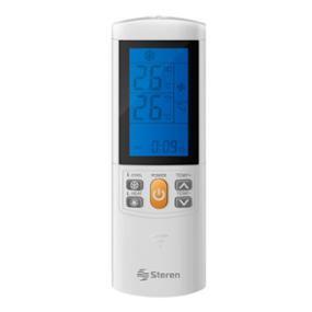 steren control remoto universal para aire acondicionado, con termómetro