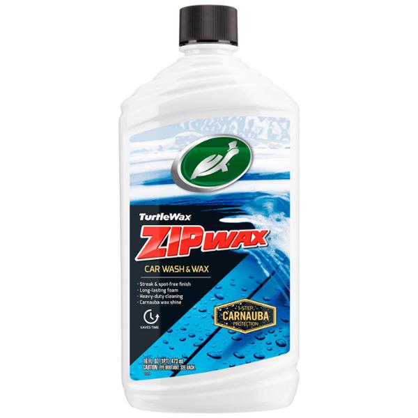 SHAMPOO CON CERA ZIP WAX 473 ML TURTLE WAX