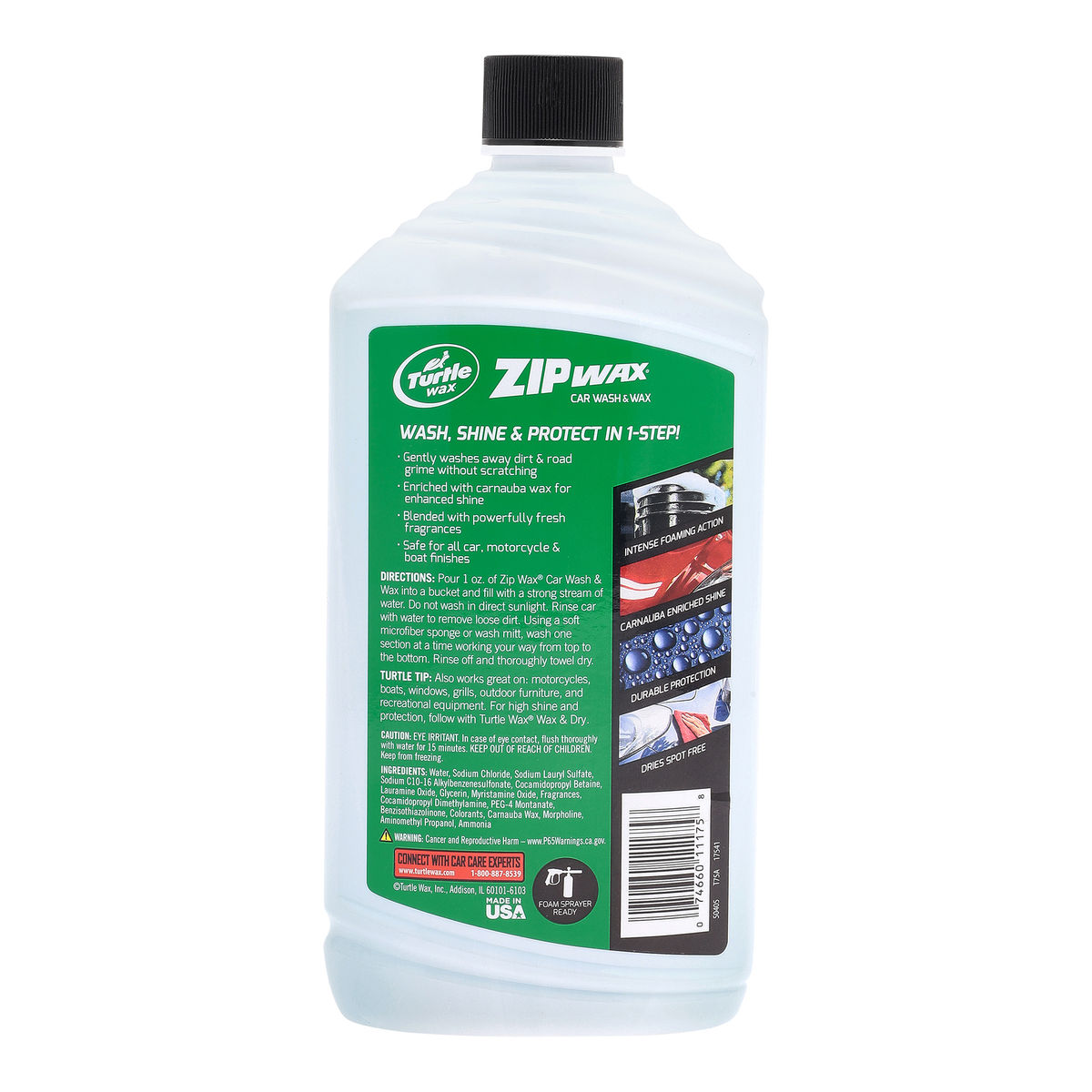 SHAMPOO CON CERA ZIP WAX 473 ML TURTLE WAX | The Home Depot México ...