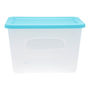 CAJA DE PLÁSTICO CON TAPA 37.5 X 59 X 46 CM AZUL