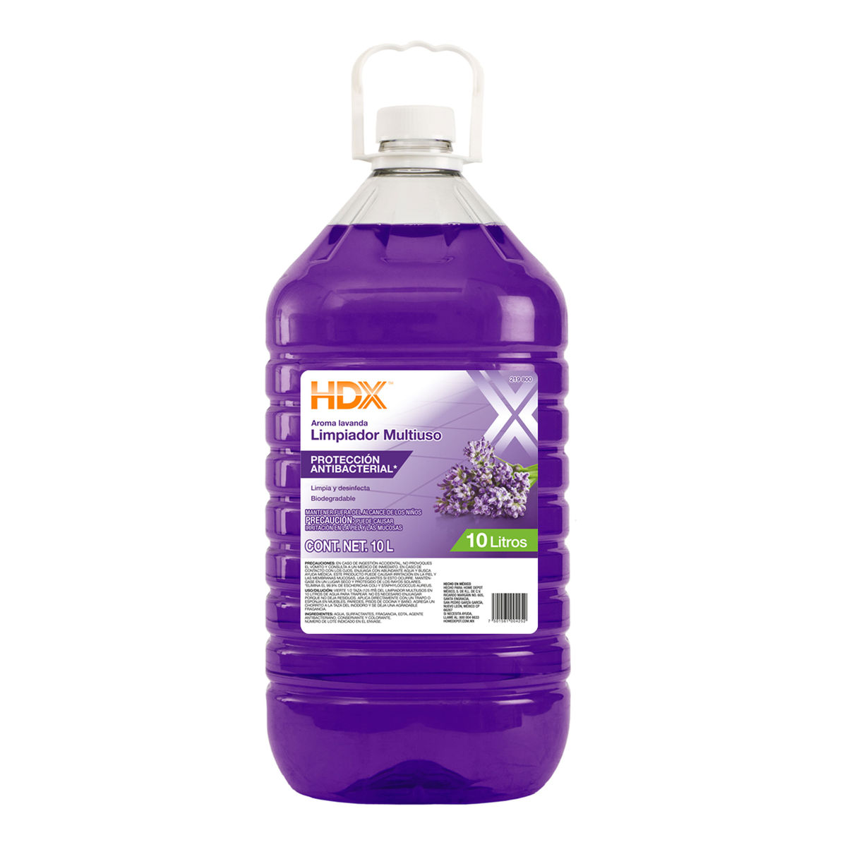 Limpiador líquido multíusos aroma lavanda 10 l