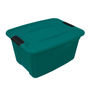 CAJA DE POLIPROPILENO 57 LITROS TURQUESA