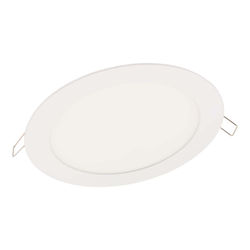 LUMINARIO FLAT 6" BLANCO LED 12W 4 PZAS