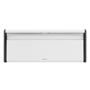 PANERA RECTANGULAR ACERO BLANCO BRABANTIA