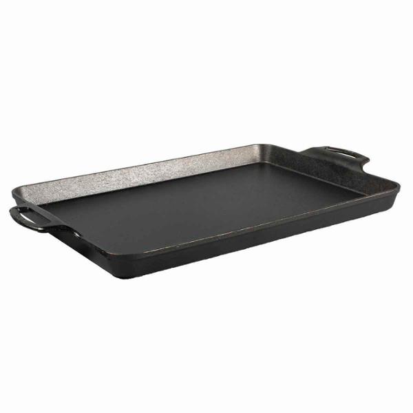 CHAROLA HIERRO RECTANGULAR NEGRO 40X27CM LODGE