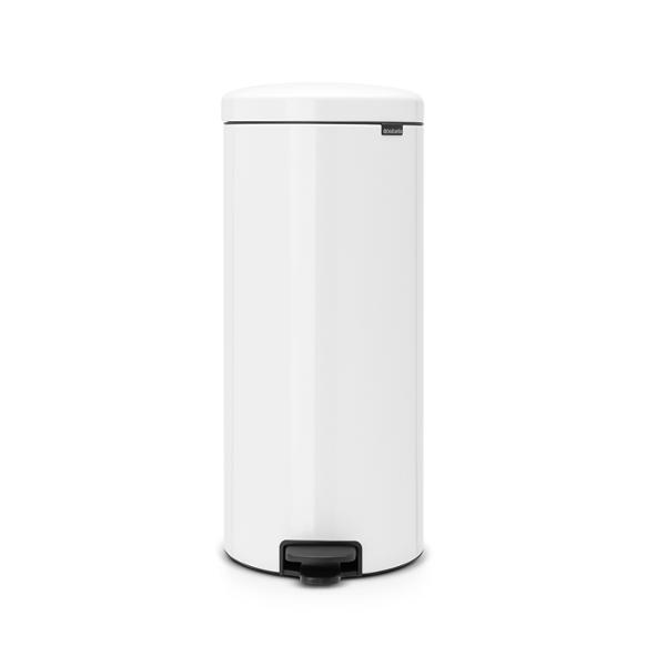 BOTE BASURA PEDAL NEWICON 30 LT BLANCO BRABANTIA