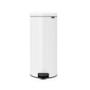 BOTE BASURA PEDAL NEWICON 30 LT BLANCO BRABANTIA