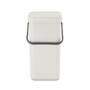 BOTE BASURA SORT &amp; GO 12 L GRIS CLARO BRABANTIA