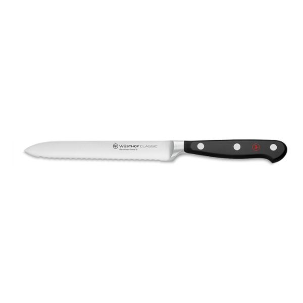 CUCHILLO PARA/EMB ACERO INOX CLASSIC 14 CM WUSTHOF
