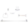 JUEGO DE ACCESORIOS PARA BAÑO 6 PZS