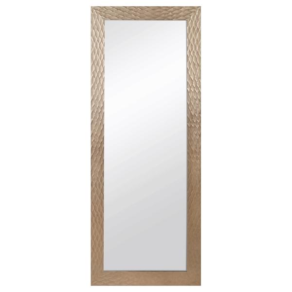 ESPEJO DECORATIVO HOJAS 70 X177 CM DORADO