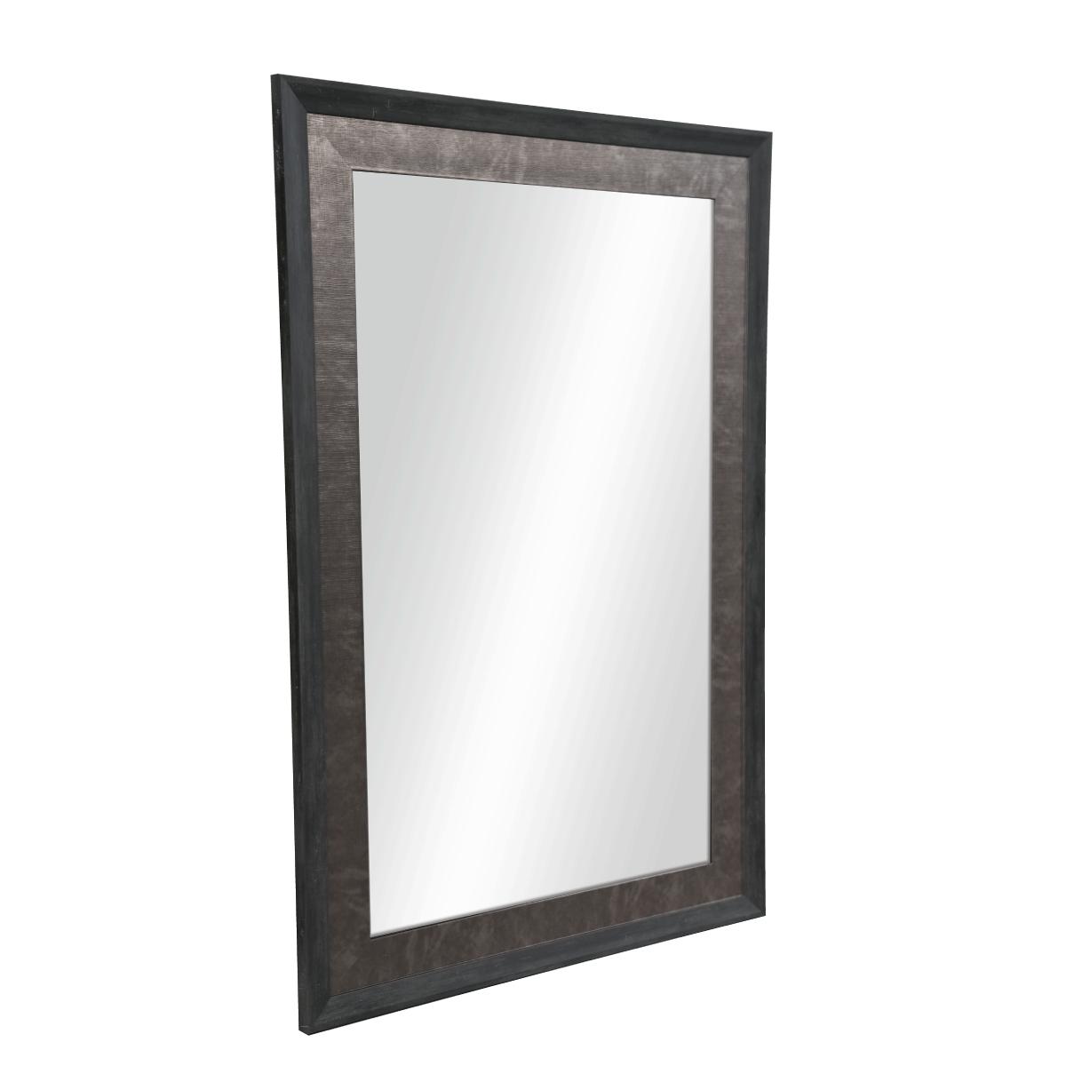 Espejo decorativo doble marco 60x90cm café