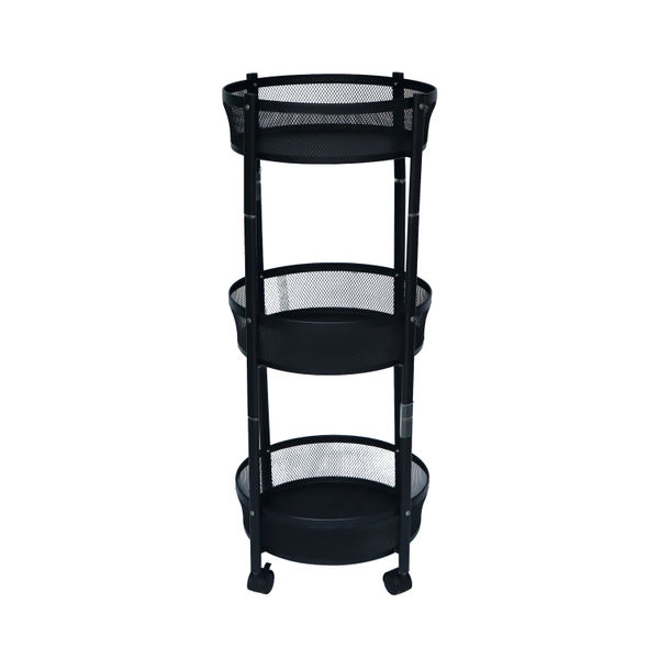 CARRITO DE COCINA NEGRO