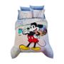 SET DE EDREDÓN DE MICROFIBRA MATRIMONIAL DISNEY 100