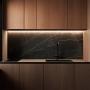PANEL DE PVC MARMOL NEGRO 122 X 60