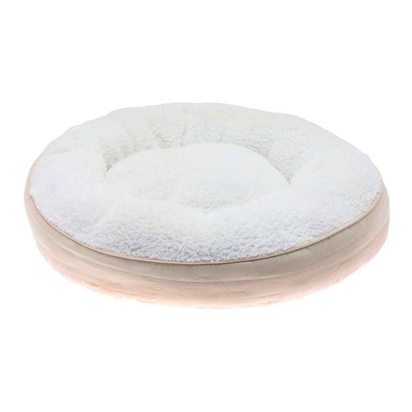 CAMA DE INVIERNO PARA MASCOTA 50 CM BEIGE