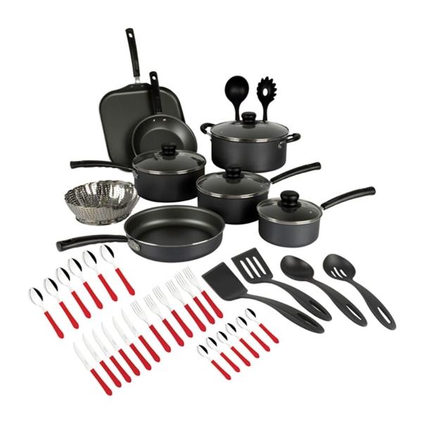 BATERÍA DE COCINA TRAMONTINA PRIMAWARE 43 PIEZAS