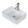 ECONOKIT FIDEM LAVABO CERAMICO LLAVE VALVULA CESPOL