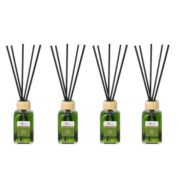 PACK 4 MIKADO 50 ML BAMBU