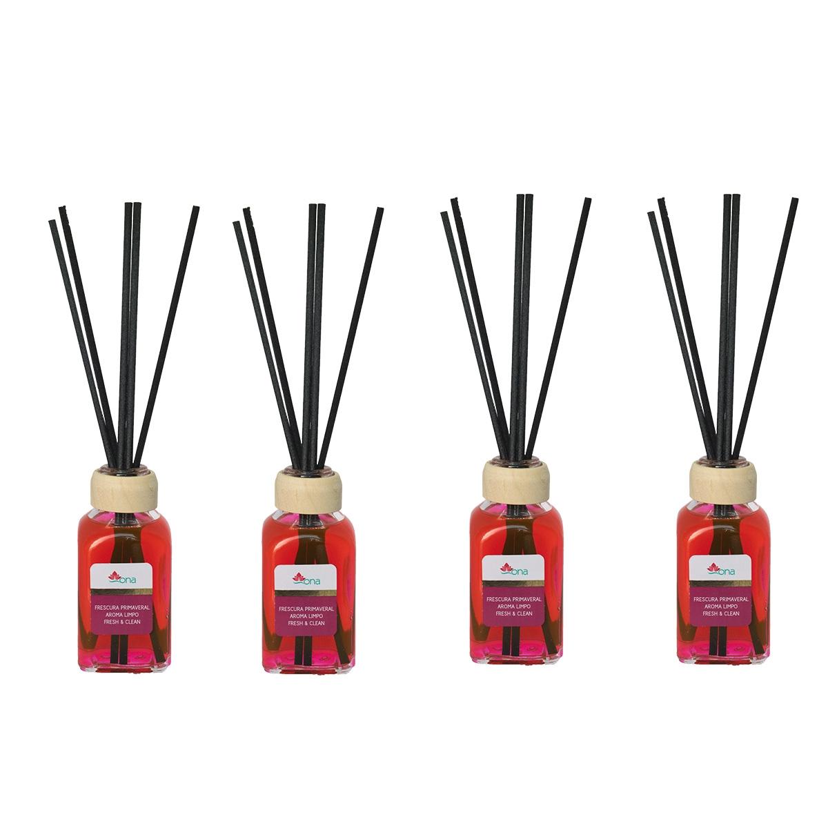 Pack 4 mikado 50 ml frescura primaveral
