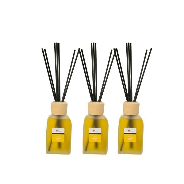 PACK 3 MIKADO 100 ML VAINILLA