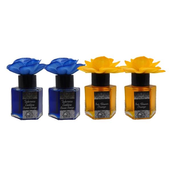 PACK 4 FLOR 50 ML BRISA MARINA, CITRICO Y BERGAMOTA