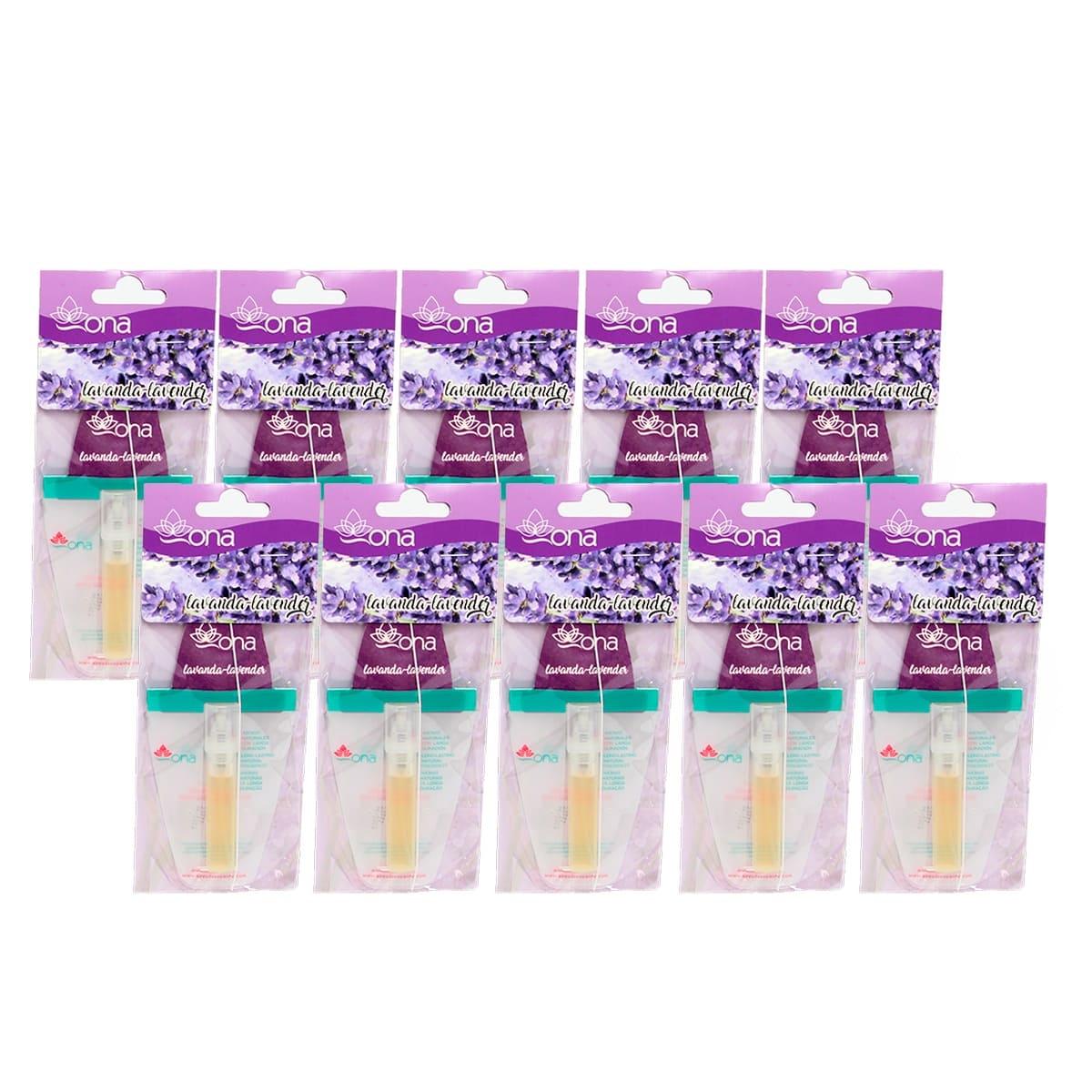 Aromatizante de ambiente lavanda 10 pack