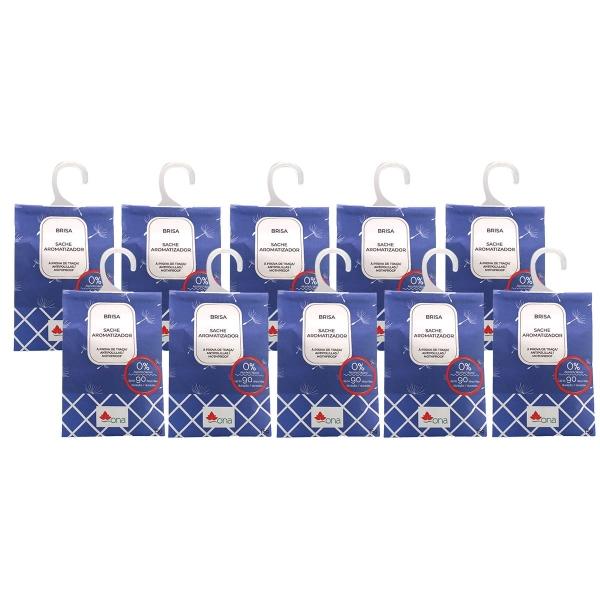 AROMATIZANTE DE HOGAR 10 PACK SACHE BRISA MARINA