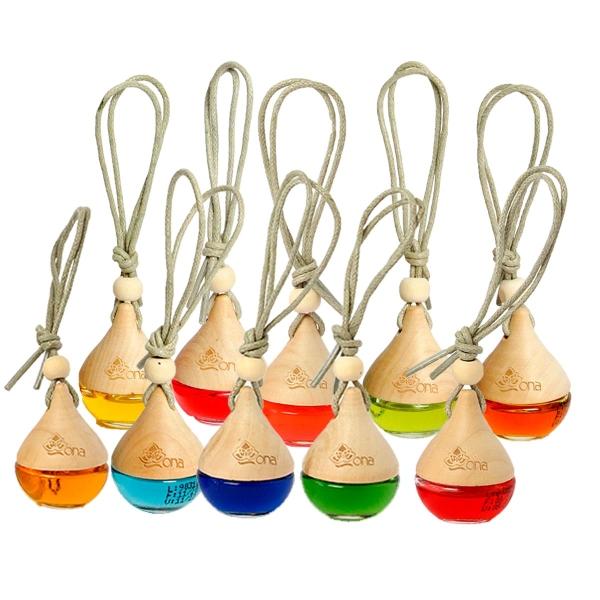 PACK 10 COLGANTES MIX DE AROMAS 6 ML.