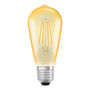 LED VINTAGE 8 WATTS LUZ CÁLIDA CON SENSOR DE LUZ 2 PIEZAS