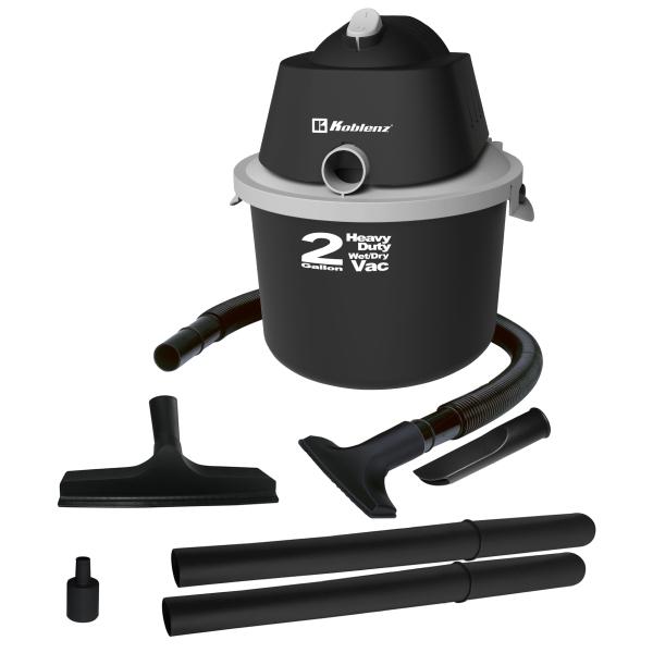 ASPIRADORA SECO MOJADO 2 GALONES CON ACCESORIOS