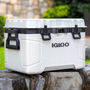 HIELERA 50QT TRAILMATE DE PLÁSTICO BLANCO